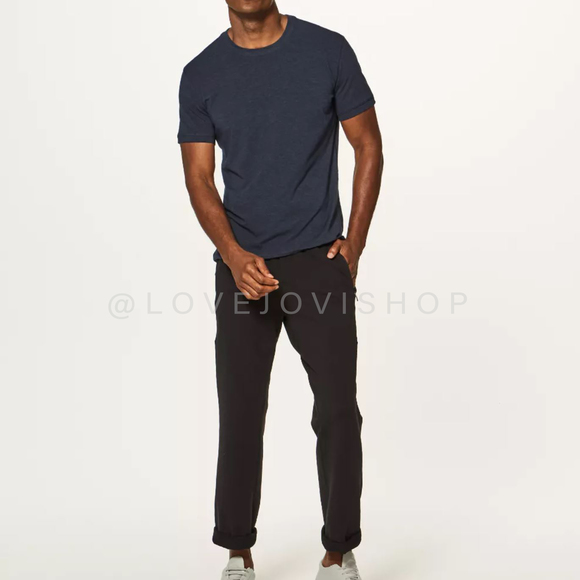 LULULEMON Discipline Pant w/ Zip Pocket | Unisex Black Technical Taper Fit - Picture 1 of 8